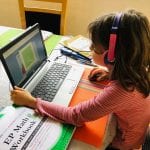 Having access to computers at home helps children learn digital skills