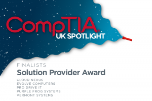 CompTIA UK Spotlight awards Solution Provider of the Year 2021 finalist