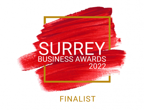 We’re finalists in Surrey Business Awards