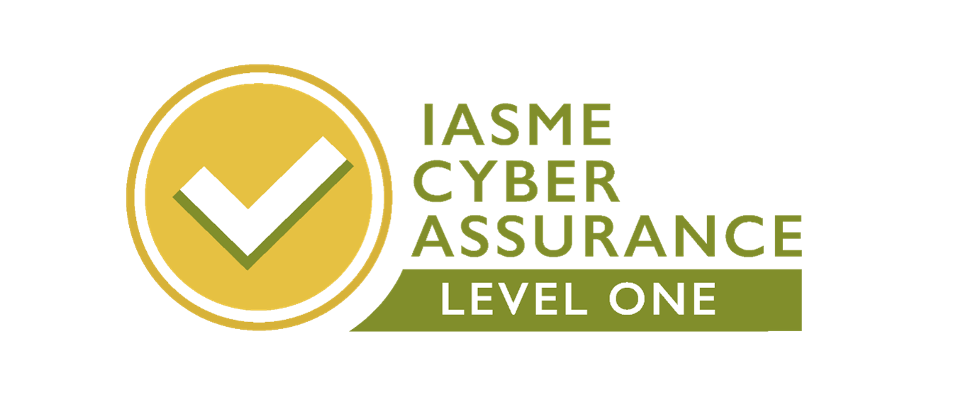 IASME Cyber Assurance certification logo level 1