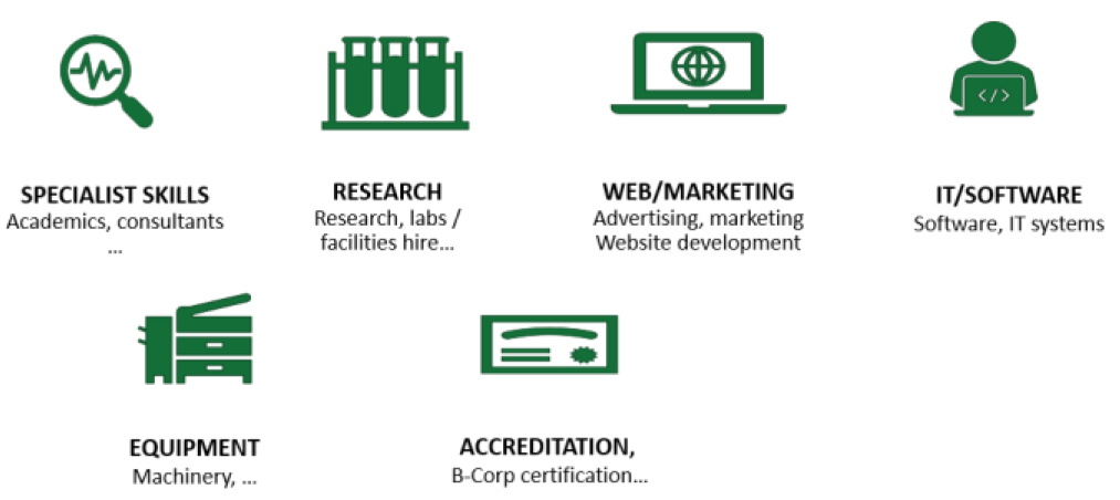 LoCASE Business Development grant uses