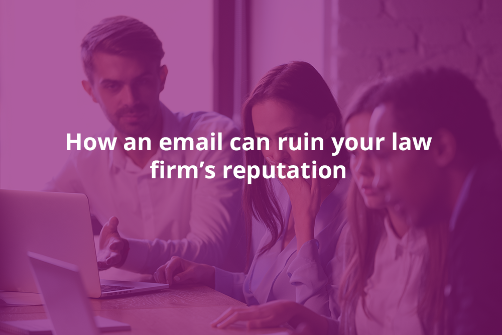 Cyber threats to law firms - how an email can ruin your law firm's reputation