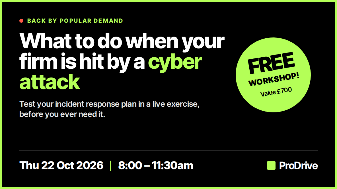 Featured image for Cyber attack! How to survive the unthinkable – October 22 @ 8:00 am – 11:30 am